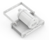 Светодиодный светильник ECOLED-8/20W/2125/D SPOTLIGHT (220V)
